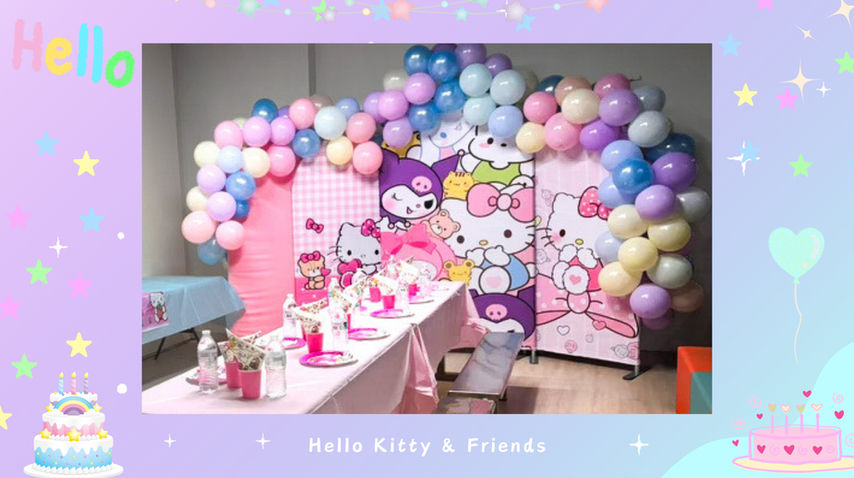 Hello Kitty and Friends Birthday Party Theme