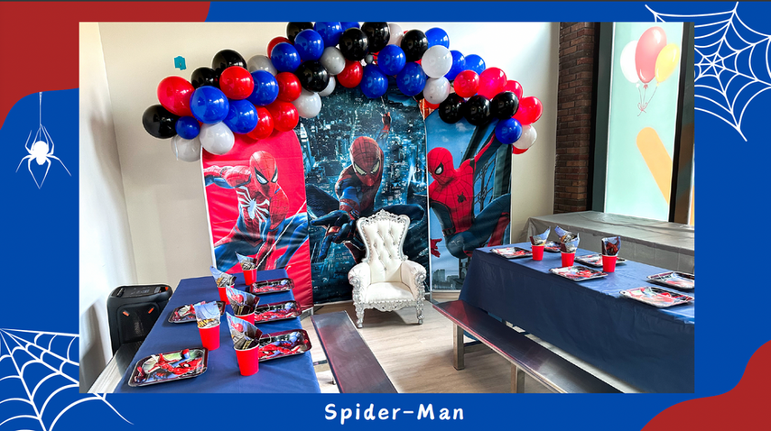 Spider-man Pokemon Birthday Party Theme