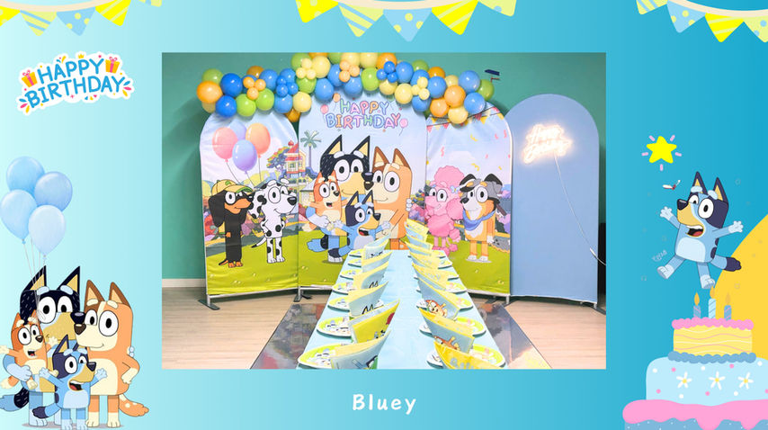 Bluey Birthday Party Theme

