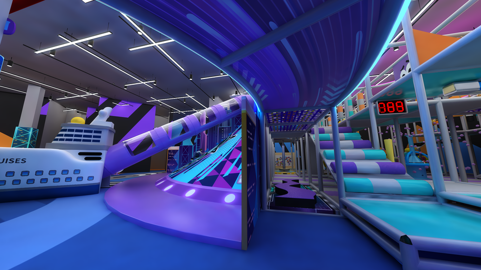 Flying Apple Play Structure
