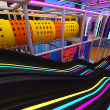 Flying Apple Tunnels and Electric Slide