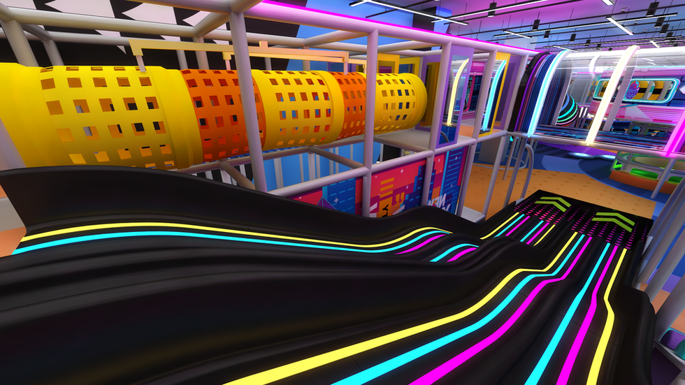 Flying Apple Tunnels and Electric Slide
