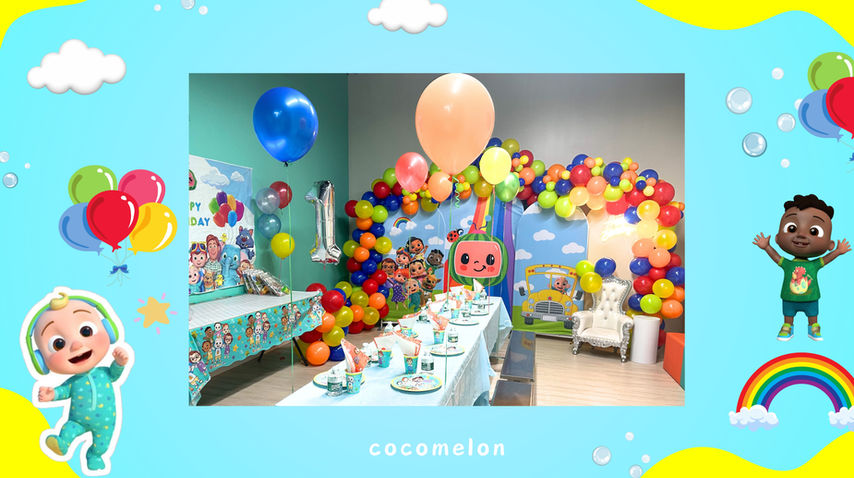 Cocomelon Birthday Party Theme